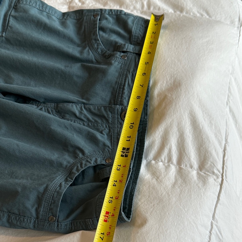 Kuhl Women’s Teal Cargo Pants 8 Short - Picture 11 of 14